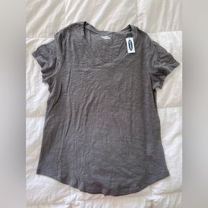 Old Navy “Everywear” V-Neck Tee Size Small, Gray